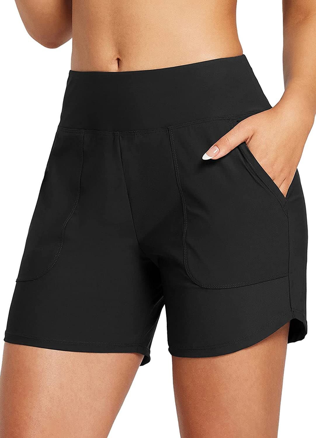 New Summer Women Quick Dry Athletic Shorts, Casual Beach Shorts Drop Shipping Available