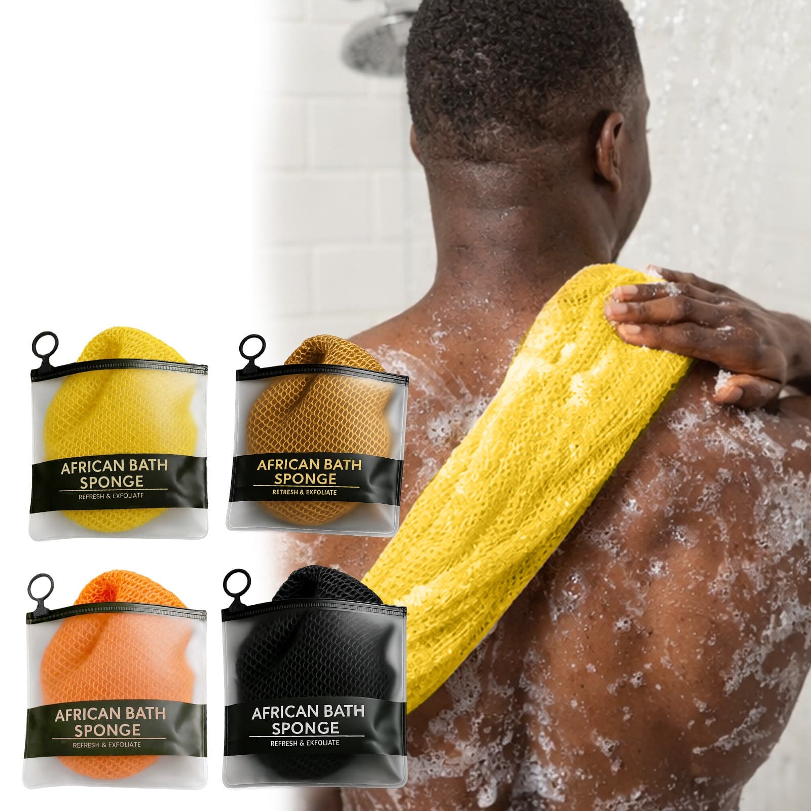 Horny Cleansing Mesh Bath Towels, African Sauna Hot Style Bathroom Supplies, Bath And Bath Toiletries