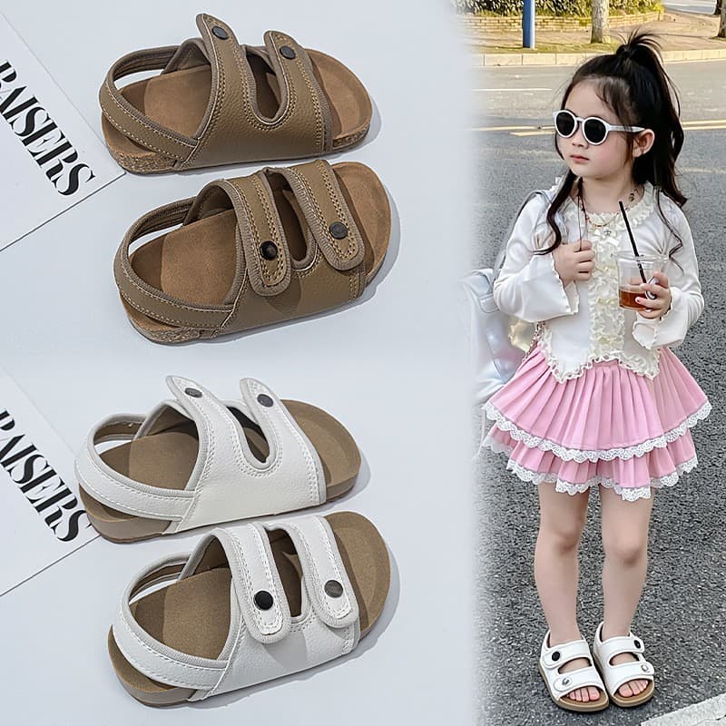 2026 Summer New Korean Style Kids Beach Sandals, Fashion Minimalist Comfortable Sandals For Boys And Girls