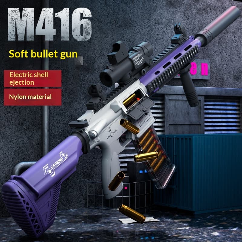 Children's Electric Burst-Fire Soft-Projectile Assault Rifle