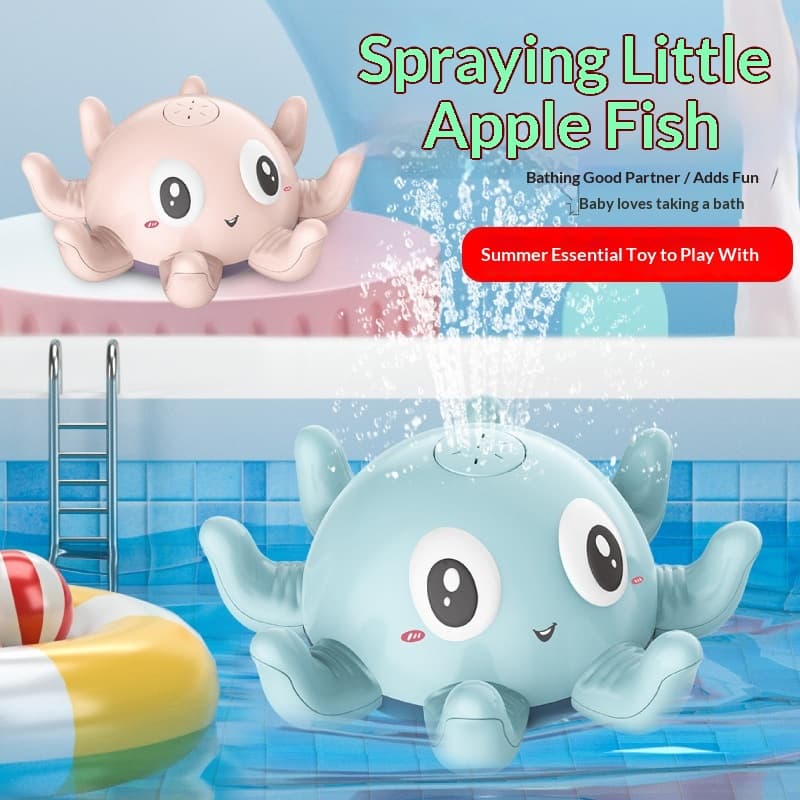 Bathroom Automatic Sensor-Activated Spraying Octopus Electric Water Toy