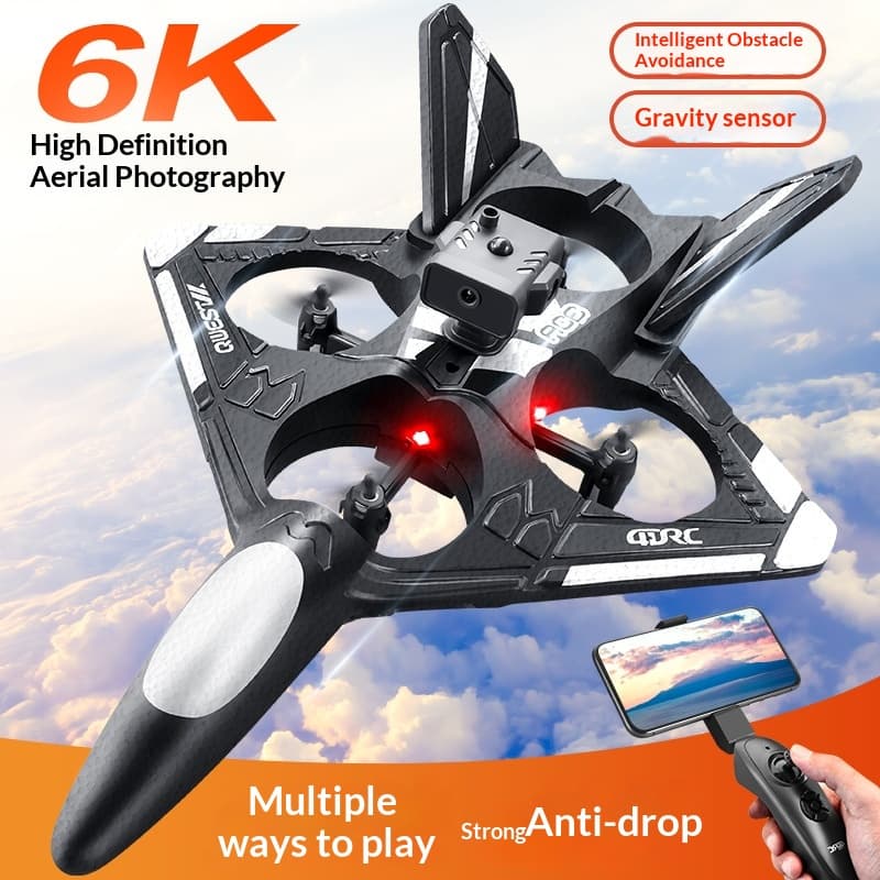Aerial Gravity-Resistant Foam Remote-Controlled Flying Toy