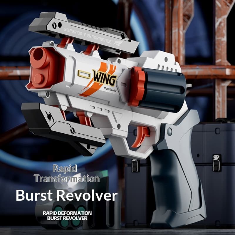 A Six-shot Shotgun Can Fire A Toy Gun